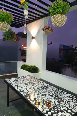 Sân thượng rộng rãi thoáng mát