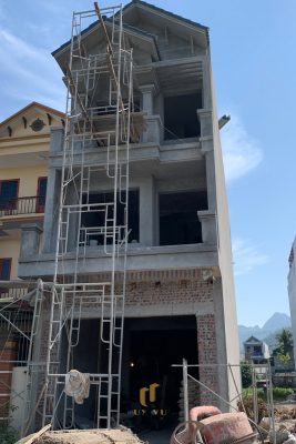 Thi công nhà chị Trang