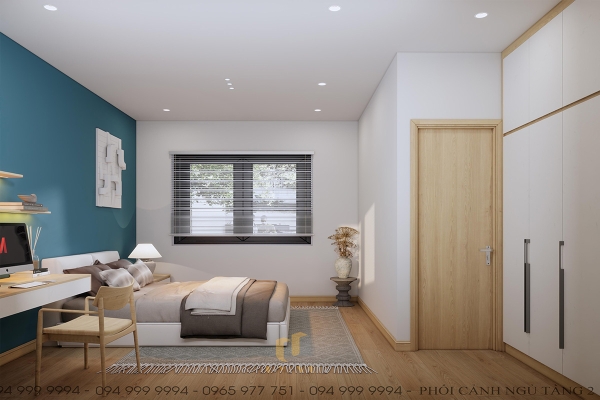 Chậu cây trang trí tạo điểm nhấn cho không gian, giúp không gian bớt đơn điệu