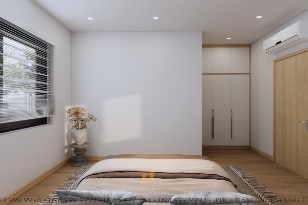 Tủ quần áo âm tường giúp không gian sinh hoạt rộng rãi hơn