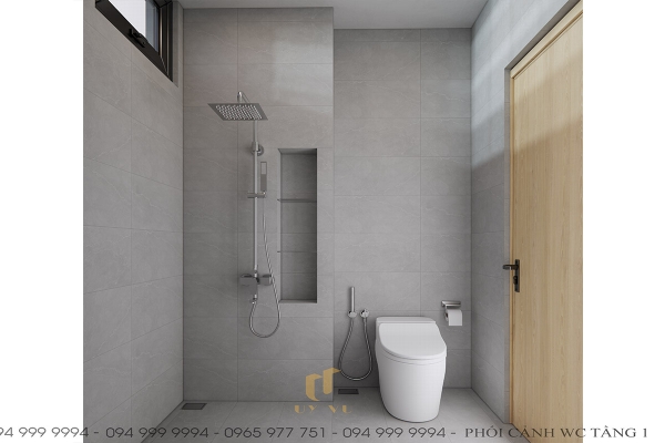 WC tầng 1 - nhà anh Hưng Đà Nẵng