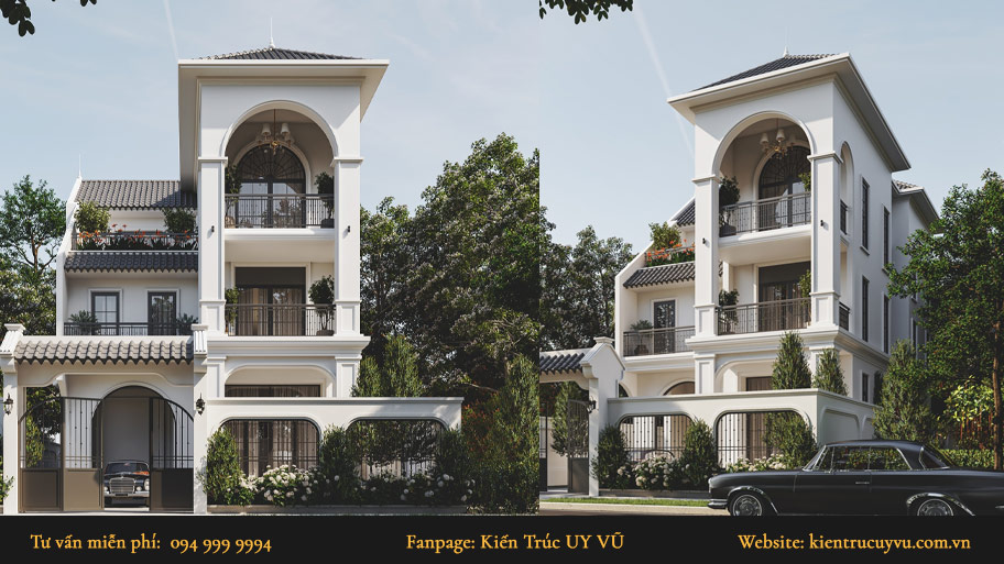 Mẫu biệt thự mang đậm vẻ đẹp truyền thống Việt Nam