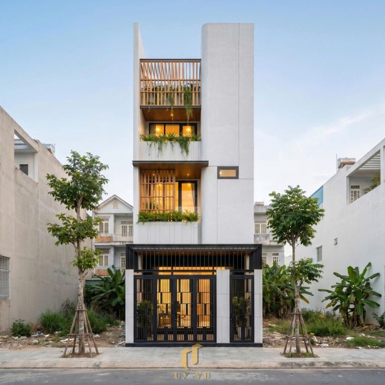 BÁO GIÁ XÂY DỰNG PHẦN THÔ TẠI ĐÀ NẴNG Mặt tiền D'house