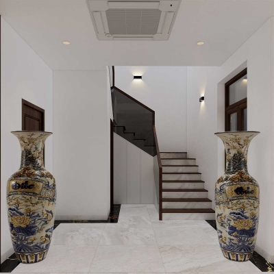 Không gian câu thang di chuyển