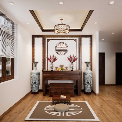 Không gian phòng thờ nhà chị Mai - Lạng Sơn