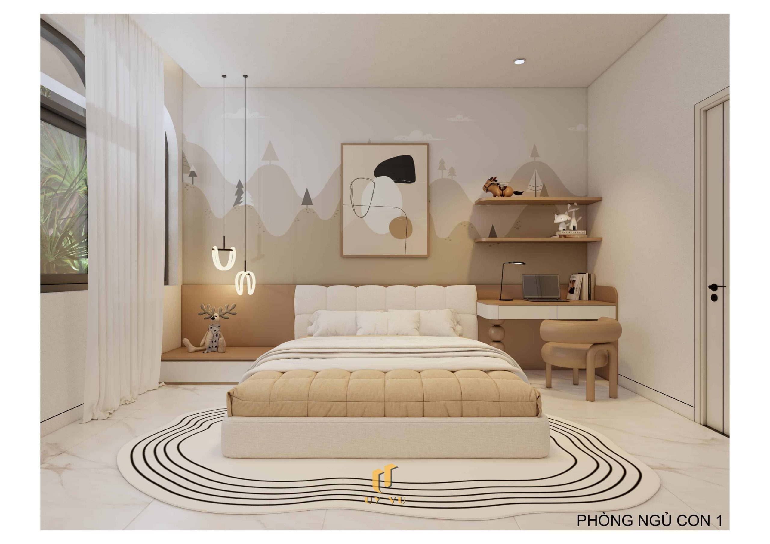 H's House - Từ ánh sáng tự nhiên đến cảm xúc trọn vẹn mỗi ngày Phối cảnh wc riêng tầng 3 nhà anh Hiếu Đà Nẵng