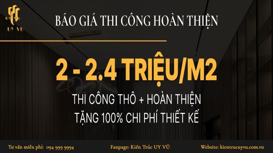 báo giá thi công hoàn thiện nhà đẹp 2 tầng