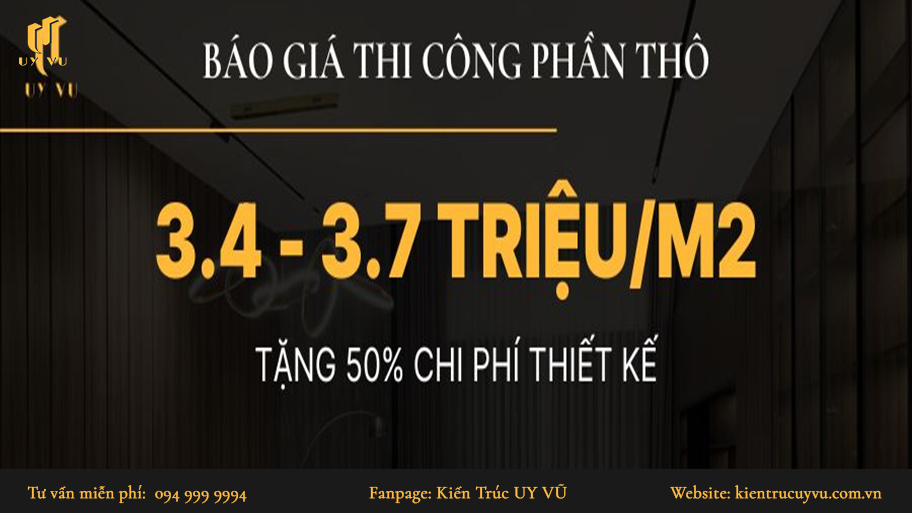 báo giá thi công phần thô nhà đẹp 2 tầng