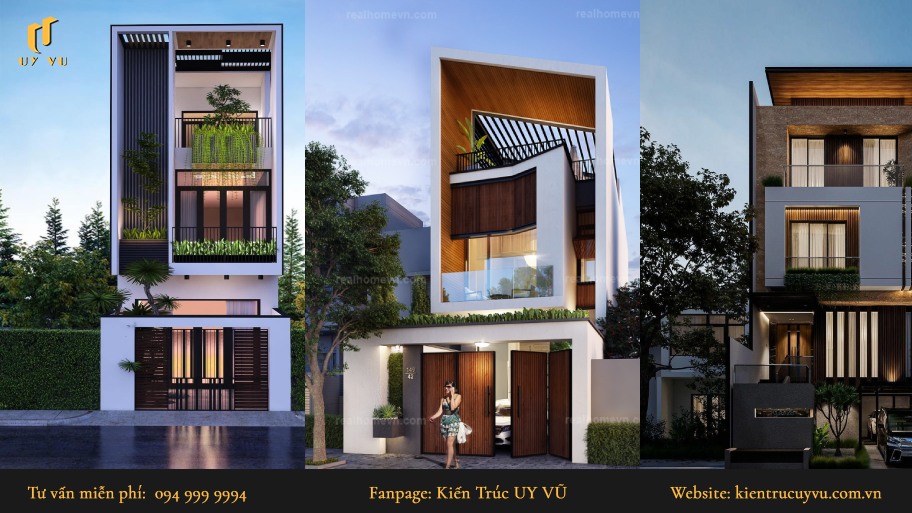 Xu hướng thiết kế nhà phố đẹp theo phong cách kiến trúc