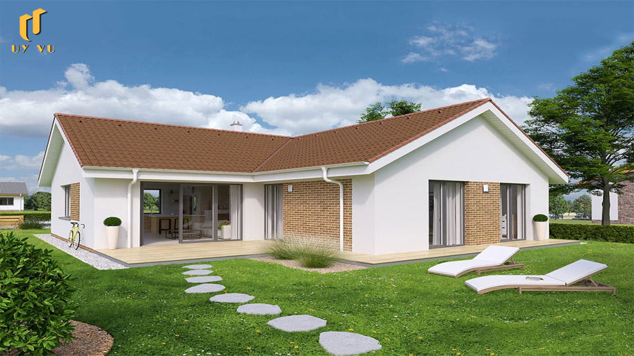 Điểm qua 99+ mẫu nhà cấp 4 đẹp, giá rẻ xu hướng mới được ưa thích Mẫu nhà cấp 4 chữ L là giải pháp hoàn hảo cho những mẫu đất không vuông vắn