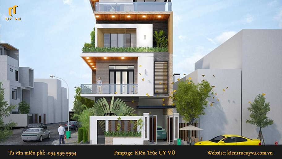 Mẫu thiết kế nhà phố hiện đại