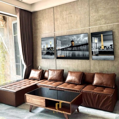 Phòng khách nhà anh Vũ