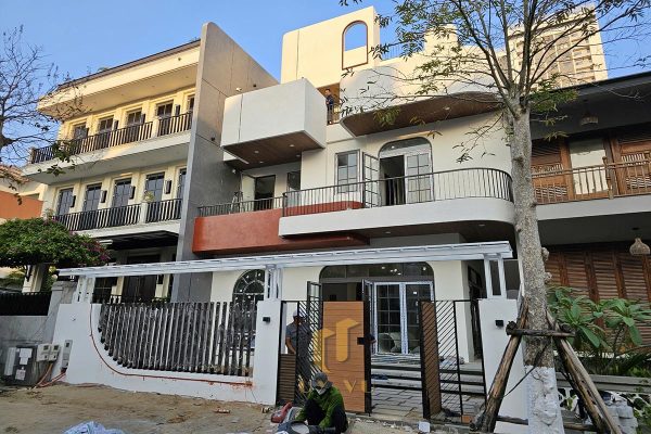 Biệt thự nhà anh Quang sau giai đoạn hoàn thiện