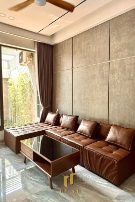 Hình ảnh thực tế phòng khách nhà anh Vũ SG