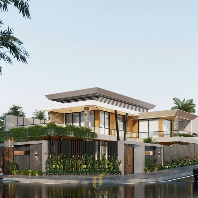 THIẾT KẾ BIỆT THỰ Biệt thự nhà anh Trí - TP. Vinh
