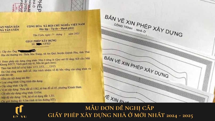 Đơn đề nghị cấp giấy phép xây dựng nhà ở​
