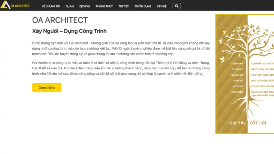 Các công ty thiết kế nhà đẹp và uy tín tại Đà Nẵng Công ty thiết kế nhà Đà Nẵng uy tín OA Architect