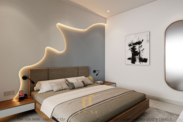 nhà anh tiến phòng ngủ 3 tầng 2