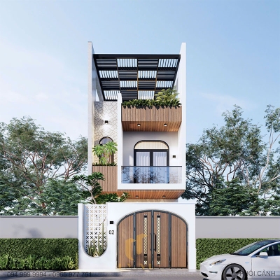 phối cảnh nhà anh trí