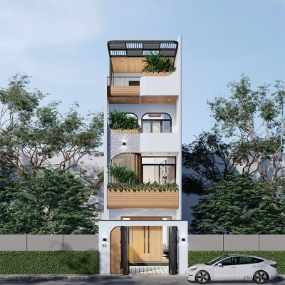 phối cảnh nhà chị lệ chi
