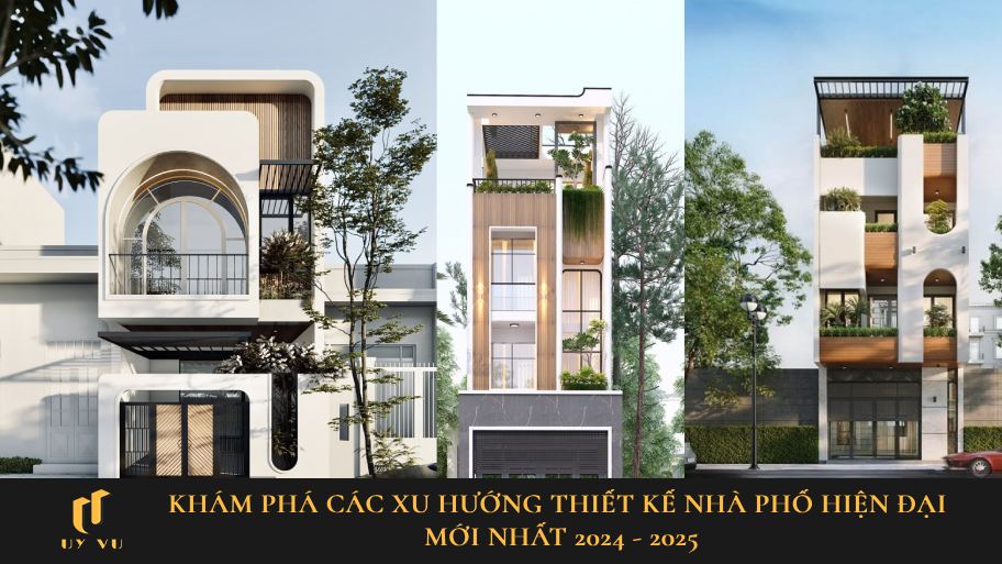 xu hướng thiết kế nhà phố hiện đại