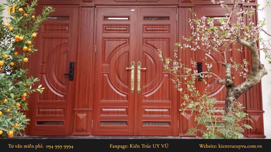 Tổng hợp cách ứng dụng cửa trong không gian nội thất hiện đại Ứng dụng cửa trong không gian nội thất - cửa chính
