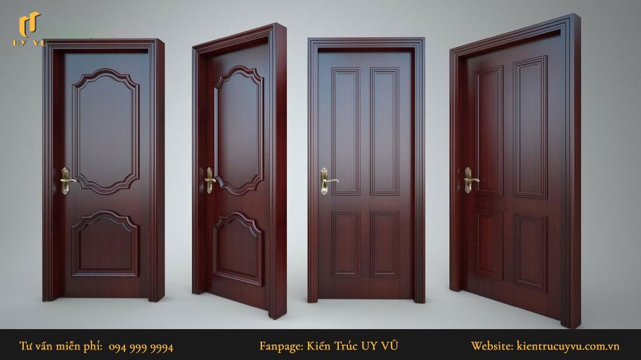 Tổng hợp cách ứng dụng cửa trong không gian nội thất hiện đại cửa gỗ tự nhiên