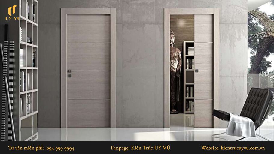 Tổng hợp cách ứng dụng cửa trong không gian nội thất hiện đại cửa phòng ngủ