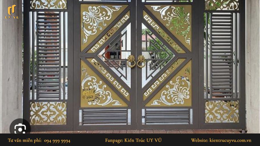 Tổng hợp cách ứng dụng cửa trong không gian nội thất hiện đại cửa sắt