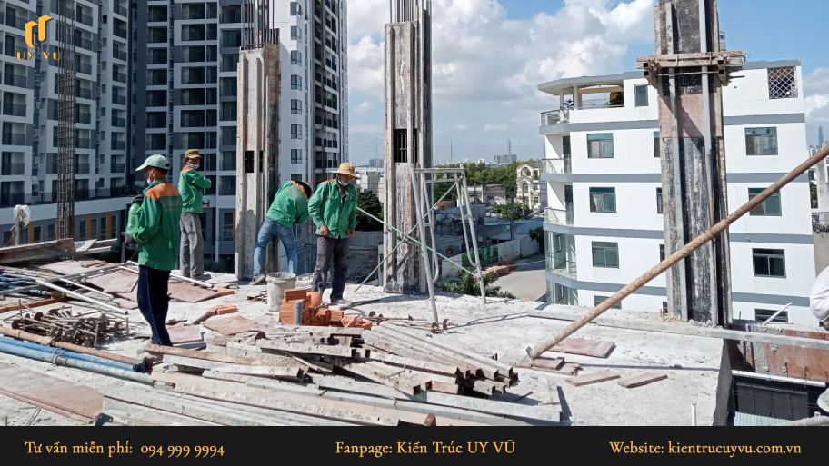 Hướng dẫn các kỹ thuật đổ bê tông cột đảm bảo chất lượng dành cho bạn Kinh nghiệm đổ bê tông cột đúng cách