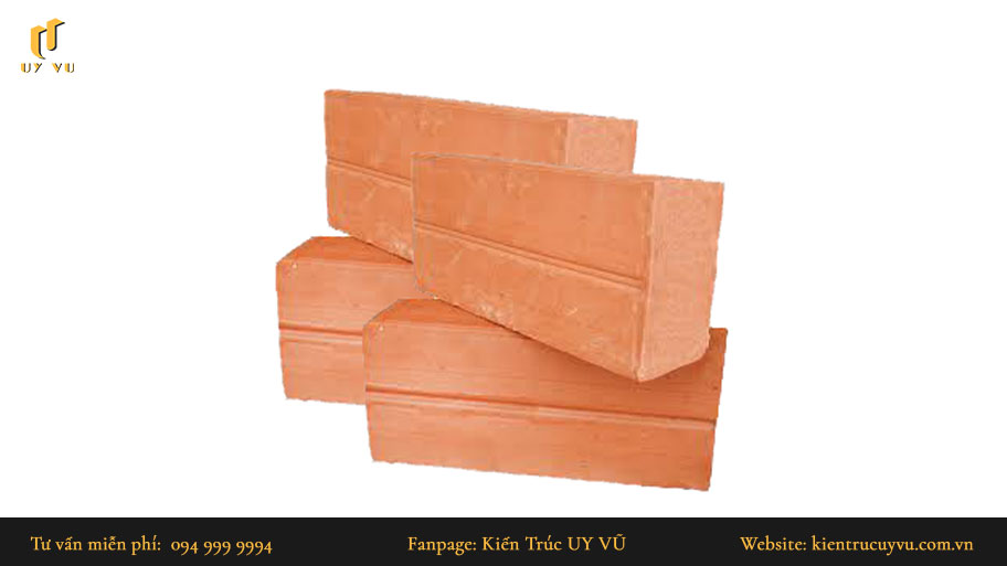 Những loại gạch xây nhà phổ biến và cách chọn gạch tốt để xây dựng Gạch đất nung đặc với kết cầu đặc, không có lỗ thoát khí