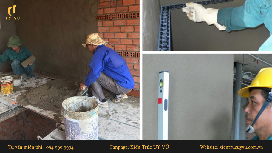Hướng dẫn kỹ thuật tô trát tường chuẩn, bền, đẹp gia chủ cần biết Kiểm tra đánh giá mức độ tiêu chuẩn của tường sau khi tô