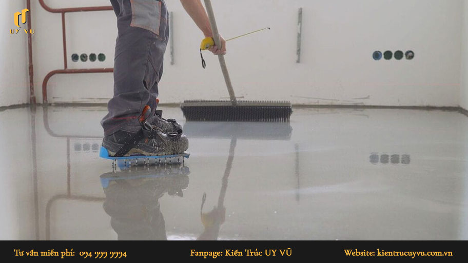 Tìm hiểu kỹ thuật cán nền chuẩn để đạt kết quả tối ưu trong xây dựng Tính chống thấm là yếu tố quan trọng trong khi cán nền.