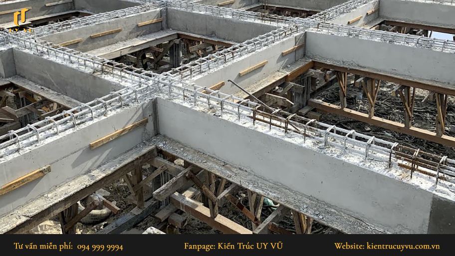 Dầm là gì? Tổng hợp khái niệm, cấu tạo, phân loại & nguyên lý chi tiết Dầm có kích thước phù hợp với công trinh