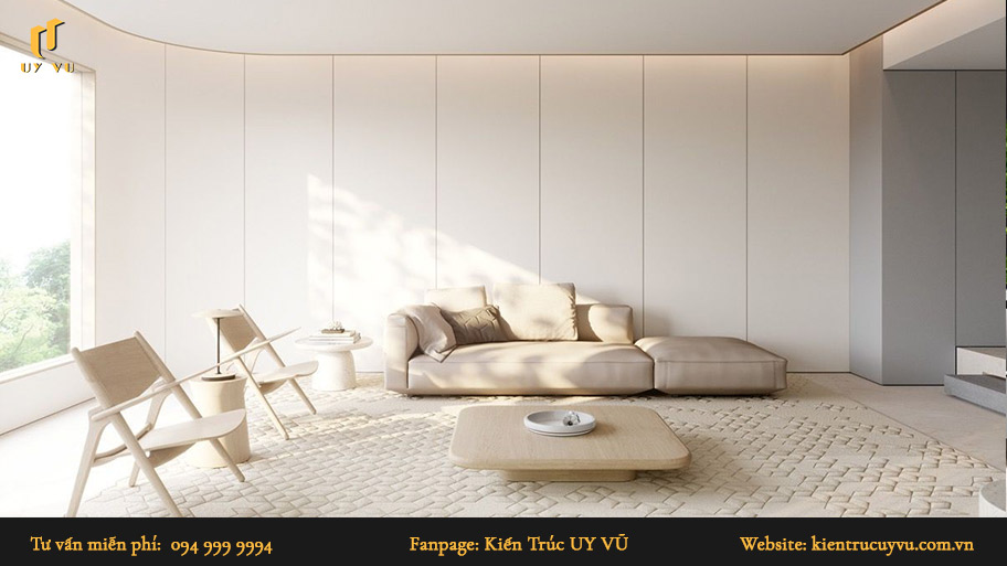 Phong cách thiết kế nội thất tối giản: Khái niệm & mẫu thiết kế đẹp Thiết kế nội thất theo phong cách tối giản tránh sử dụng những chi tiết trang trí cầu kỳ.