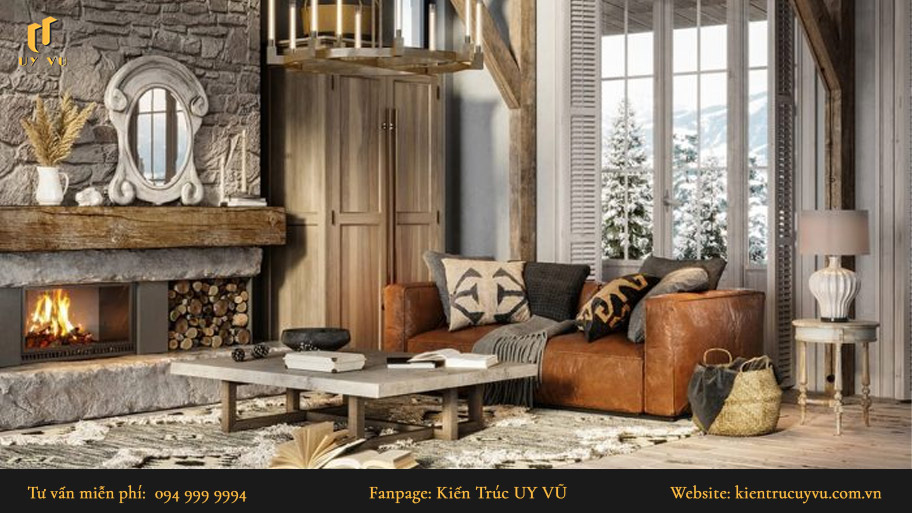 Khám phá các phong cách thiết kế nội thất phổ biến, hợp xu hướng Thiết kế nhà theo phong cách Rustic
