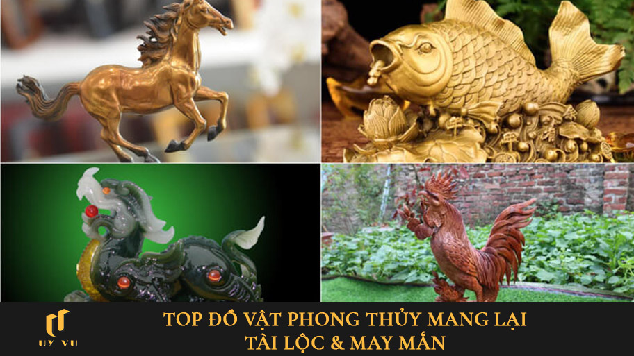 Top đồ vật phong thủy mang lại may mắn