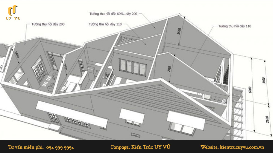 Tìm hiểu tường thu hồi trong xây dựng: Khái niệm, cấu tạo & tác dụng Tường thu hồi là bộ phận quan trọng đảm bảo độ vững chắc cho mái nhà.