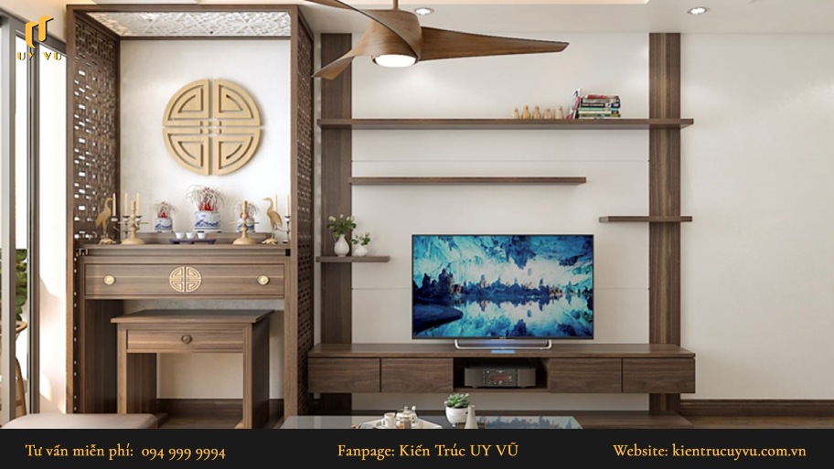 Bí quyết sắp xếp phòng khách hợp phong thủy, thu hút tài lộc & bình an Bố trí bàn thờ phòng khách theo phong thủy có ý nghĩa quan trọng