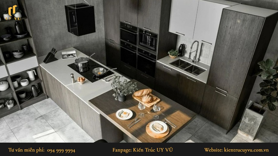 Phong thủy phòng bếp và những điều tối kỵ mà gia chủ cần tránh Để khoảng trống sau bếp được xem là cấm kỵ