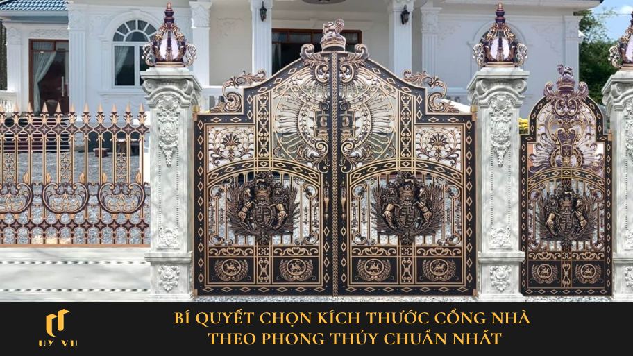 Kích thước cổng nhà theo phong thủy