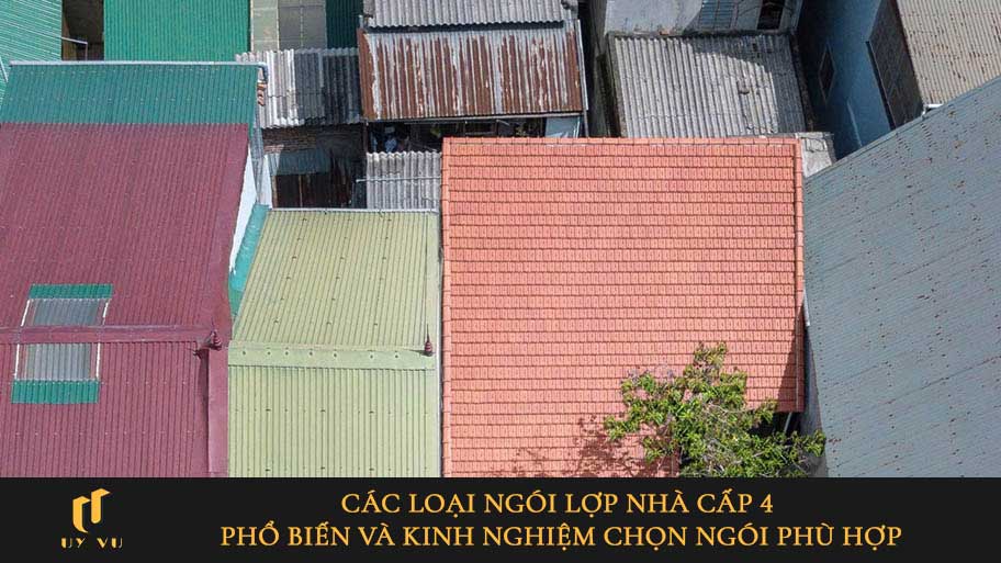 Nhà cấp 4 nên lợp ngói gì