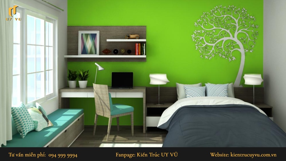 Cách bố trí phòng ngủ hợp phong thủy giúp ngủ ngon, tài vận dồi dào Phòng ngủ cho người mệnh Mộc