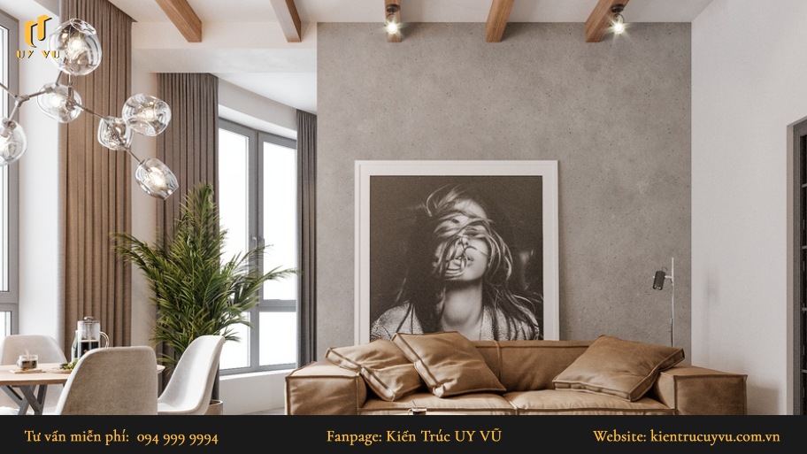 Bí quyết sắp xếp phòng khách hợp phong thủy, thu hút tài lộc & bình an Sofa dưới xà ngang gây ra sự đè nén, bức bối