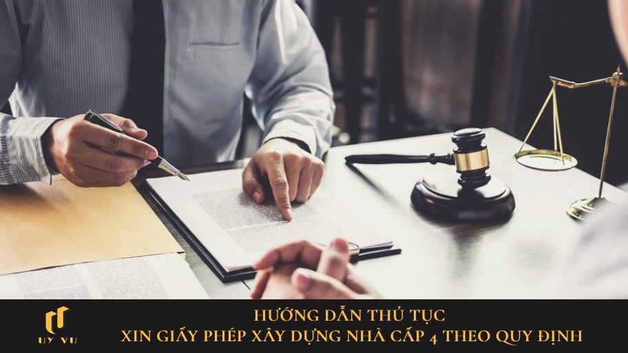 Thủ tục xin giấy phép xây dựng nhà cấp 4