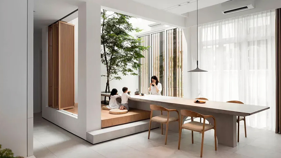 Khám phá các mẫu thiết kế nhà vuông 2 tầng đẹp và độc đáo Mẫu thiết kế nhà vuông 2 tầng đẹp phong cách Nhật Bản