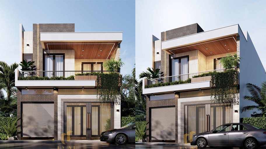 Khám phá những thiết kế nhà vuông 9m độc đáo 2025 Mẫu thiết kế nhà vuông 9x10m trên 500 triệu