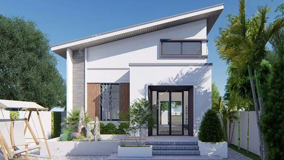Khám phá những thiết kế nhà vuông 9m độc đáo 2025 Mẫu thiết kế nhà vuông 9x9 dưới 300 triệu