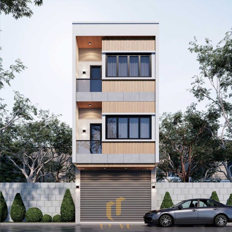 Phối cảnh nhà chị Trang - Sơn La