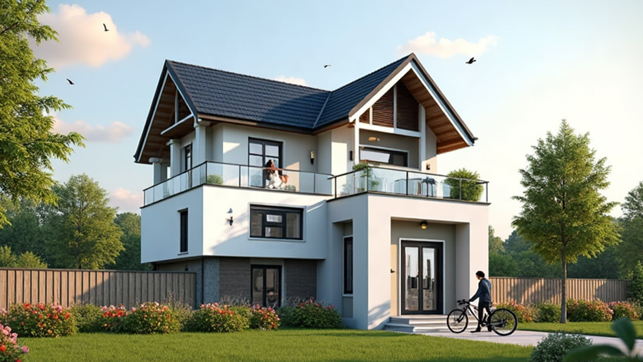 Khám phá top những mẫu thiết kế nhà chữ L 80m2 phổ biến hiện nay Đặc điểm nhà chữ L 80m2